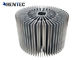 Sunflower Heat Sink Standard Aluminum Extrusion Profiles For Led Light , Anodized