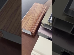 Алюминиевый профиль 6063 / 6061, прямоугольная труба для поездов