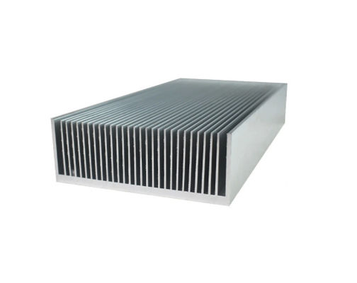 Anodized 6005 Heat Sink Aluminium Extrusion Water Cooling / Air Cooling