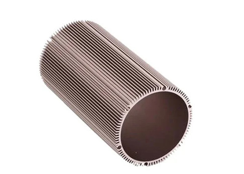 6063t6 Anodized Industrial Aluminium Profile Cylinder Shell / Electrical Shell