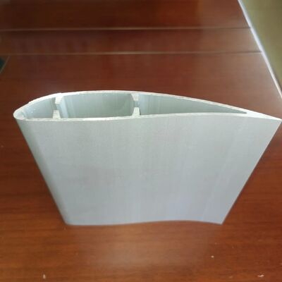 6063 Alloy Industrial Aluminum Fan Blade with Anodized Surface and Customized CNC Machining