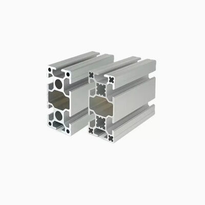 Black Anodized 6063 6061 Customized CNC Machining Aluminum V Slot Extrusion Profile