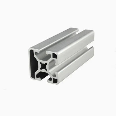 6063 Alloy Anodized Aluminum T-Slot Profile with Customizable Dimensions for Industrial Applications