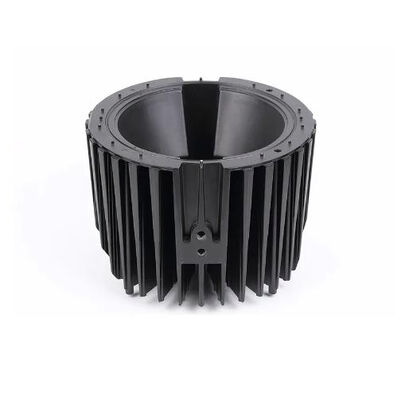 Customized Dimensions LED Heat Sink with CNC Machining and Corrosion Resistant Aluminum Casting for Power Electronics Cooling