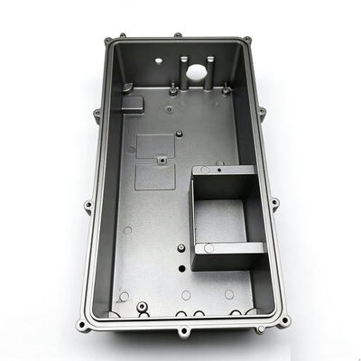 Good Thermal Dissipation Aluminum Die Cast Housing Battery Charger Enclosure with Powder Coating by High Pressure Die Casting