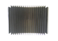 Black Anodized 6060 Aluminum Heatsink Extrusion Profiles T66