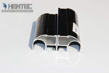 6063 6060 алюминиевых формы Customerized цвета черноты профиля штранг-прессований двери