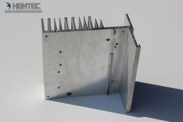6063/6005 алюминиевых профилей штранг-прессования Heatsink с гнуть полировать