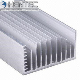 Автомобили 6005 прессовали алюминиевым подгонянная Heatsink отделка формы PVDF