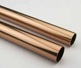 Золотистым пробка анодированная кругом алюминиевая, темная бронза анодированный алюминиевый законченный трубопровод
