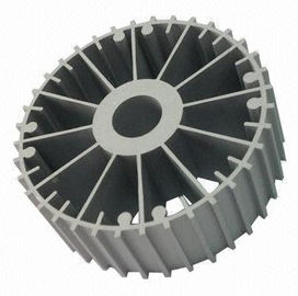 Штранг-прессование Heatsink CNC подвергая механической обработке алюминиевое профилирует 6063-T5 для машин