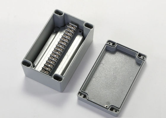 Части алюминиевой точности Cnc Iso9001 приложения терминальной коробки бросая