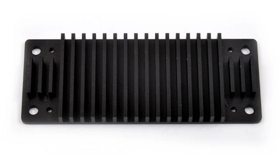Чернота анодировала 6005 профилей штранг-прессования Heatsink T6