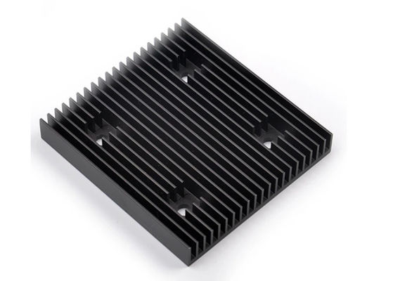 6060 анодированное штранг-прессование Heatsink Cnc подвергая механической обработке алюминиевое профилирует En755