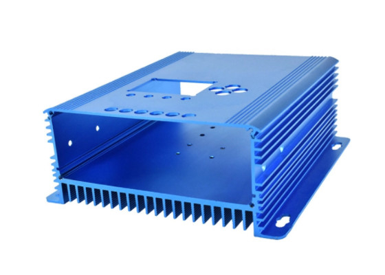 6060 алюминиевых покрытых электрофорезных случая Heatsink штранг-прессования