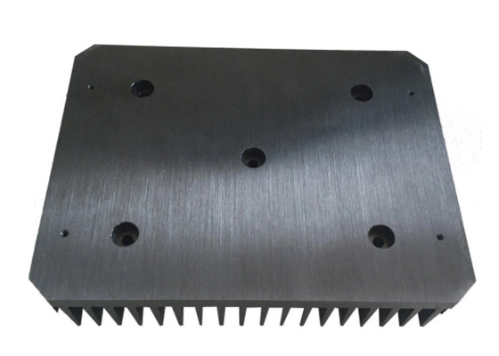 6061 анодированный чернотой профиль штранг-прессования Heatsink T5 для водяного охлаждения