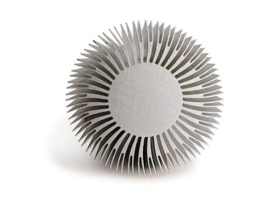 Профили штранг-прессования Heatsink электрофорезного радиатора алюминиевые зашкурят взрывать