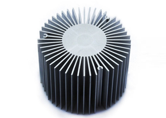 Гнуть алюминиевое штранг-прессование приведенное Heatsink профилирует 6005 сплав T66